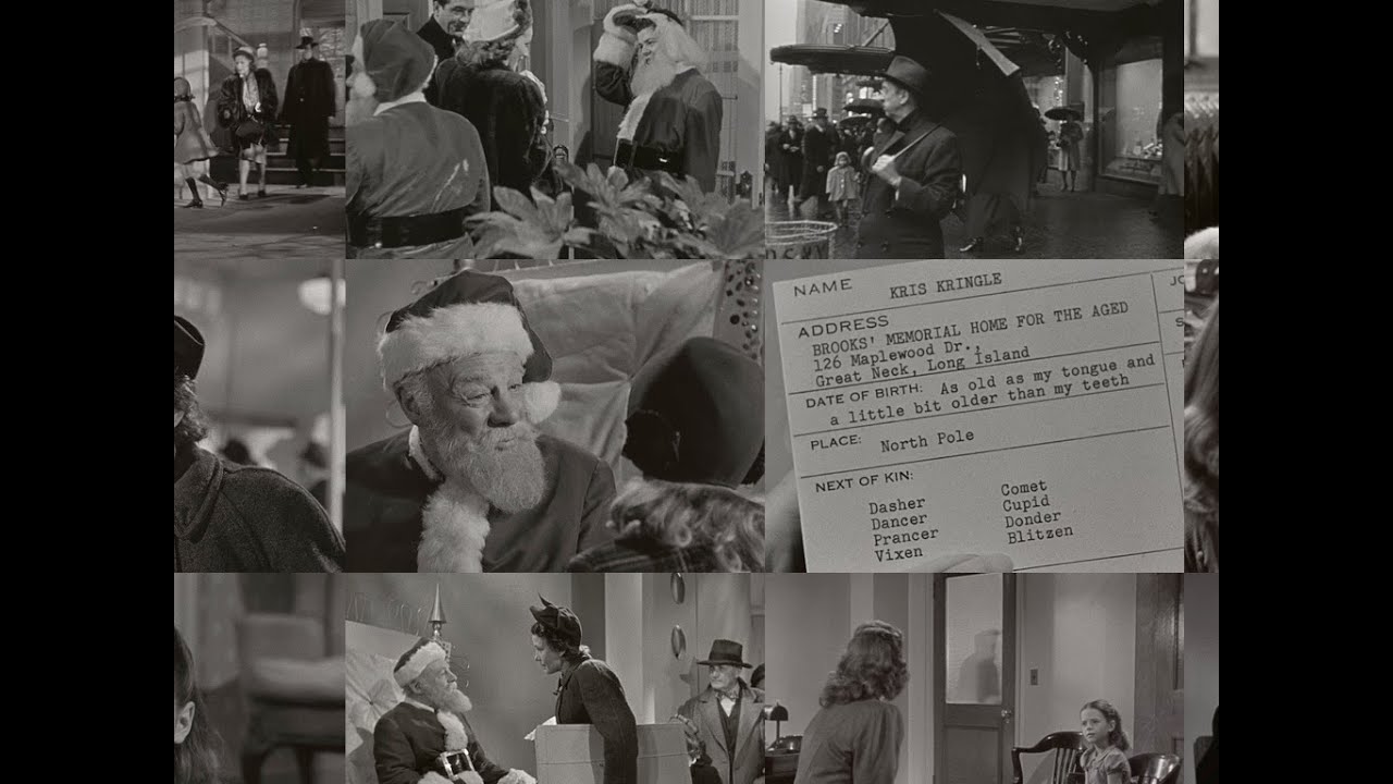 Miracle on 34th Street video mosaic