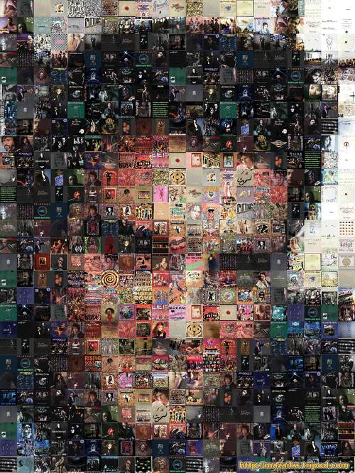 Elvis from music albums