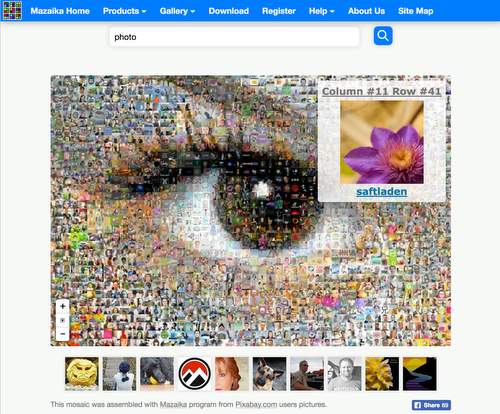Pixabay.com picture mosaic.