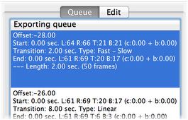 Step-by-step: Export panel.