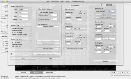 Step-by-step: Export panel.