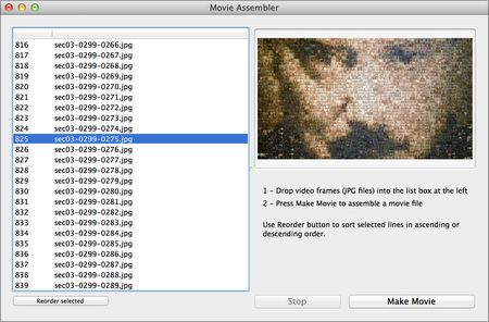 Movie Assembler application