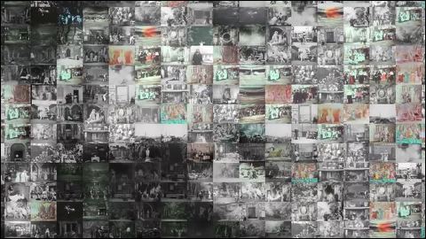 Mazaika - Video Mosaic picture frame example
