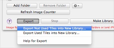 Export Library.
