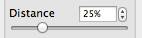 Distance Setting.