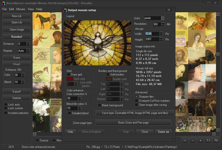 Mazaika for Windows