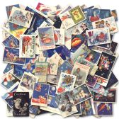 Photo Jumble collage from 150 postcards scanned at high resolution