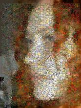 A girl portrait from assorted photos