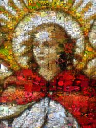 Archangel Raphael Photo Jumble collage
